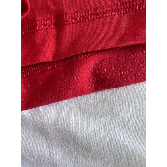 New Lululemon Textured Mesh High-Rise Tennis Skirt Red Size Medium Skort Golf - Picture 11 of 13